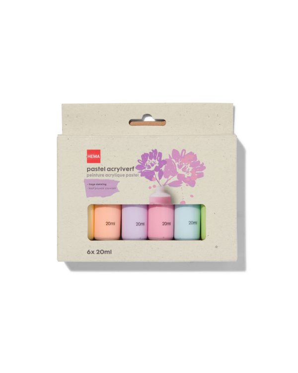 HEMA Acrylverf Pastel 6x20ml