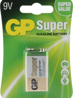 GP Super Alkaline 9V blok, blister 1