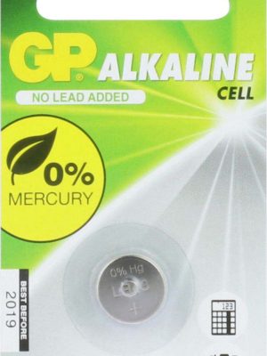 GP Alkaline knoopcel 186 (V12GA / L 1142), blister 1