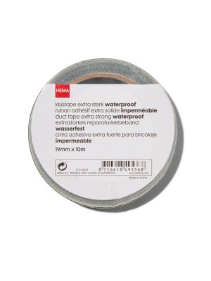 HEMA Klustape Extra Sterk Waterproof (zwart)