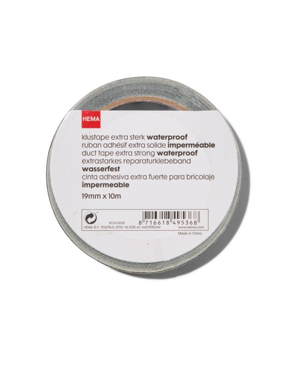HEMA Klustape Extra Sterk Waterproof (zwart)