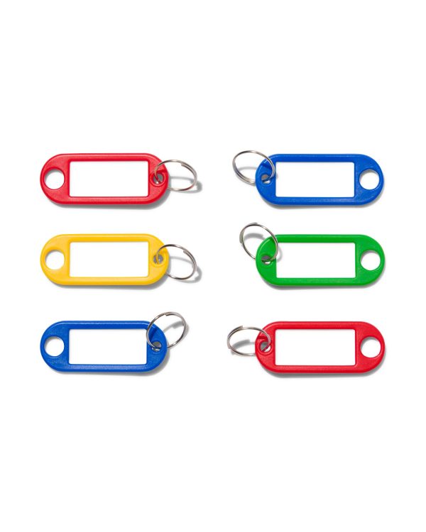 HEMA Sleutelhangers - 6 Stuks