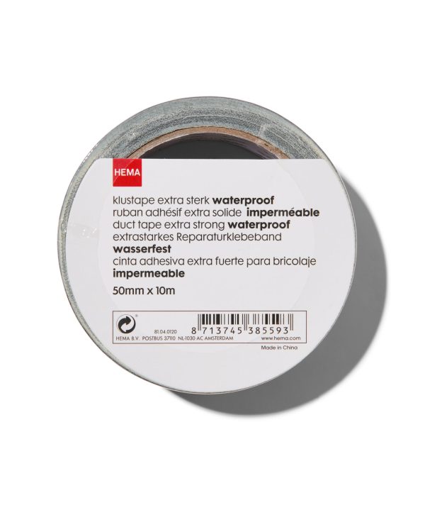 HEMA Klustape 10 Meter (zwart)