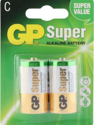 GP Super Alkaline C Baby kleine staaf, blister 2
