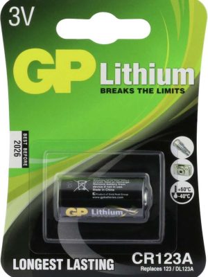 GP Photo Lithium CR123A (DL 123A), blister 1