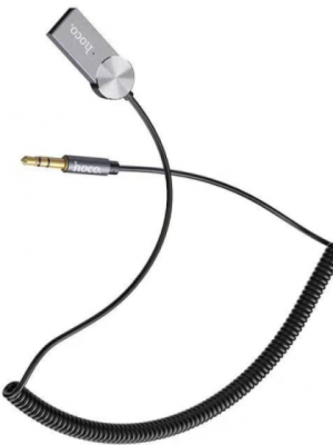 Hoco In-Car Bluetooth Audio Receiver via Aux aansluiting