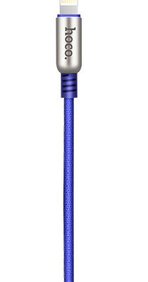 Hoco U17 Charge&Synch Haakse Lightning kabel - 1.2 meter