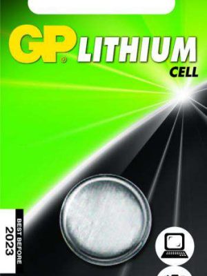 GP Lithium knoopcel CR2025, blister 1