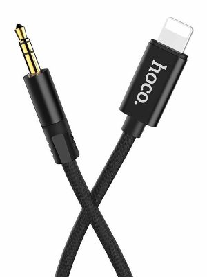 Hoco Lightning Kabel naar Aux 3.5mm - 1 meter