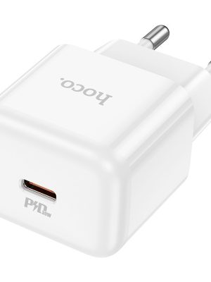 Hoco N32 PD30W Snellader USB- C Wit