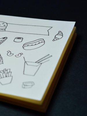 Opened Coloring Book
