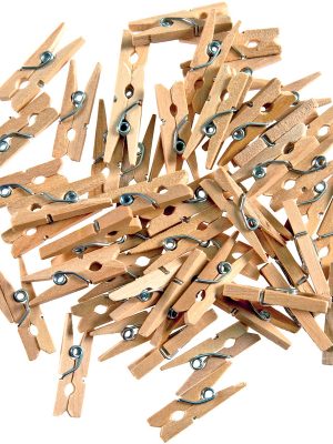 Bouhon mini wasknijper, zakje van 48 stuks