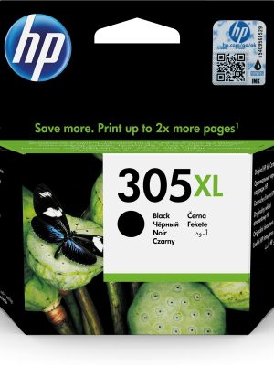 HP inktcartridge 305XL, 240 pagina's, OEM 3YM62AE, zwart
