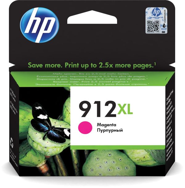 HP inktcartridge 912XL, 825 pagina&apos;s, OEM 3YL82AE#BGX, magenta