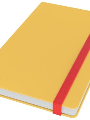 Leitz Cosy notitieboek met harde kaft, voor ft A5, gelijnd, geel