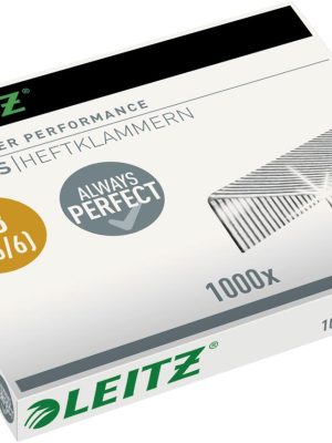 Leitz nietjes 26/6, doos van 1000 nietjes