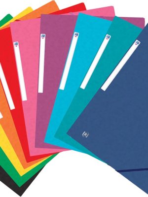 Oxford Top File+ elastomap, voor ft A4, geassorteerde kleuren