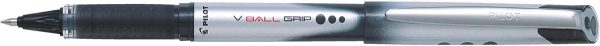 Pilot roller V-BALL Grip, medium punt 0,7 mm, zwart