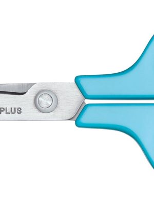 Plus FitCut Curve SMART schaar, 17,5 cm, blauw, op blister