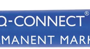 Q-CONNECT permanente marker, 2-5 mm, schuine punt, blauw
