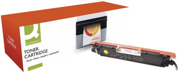 Q-CONNECT toner geel 1000 pagina&apos;s voor HP - OEM: CE312A