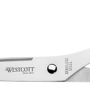 Westcott schaar 26 cm, asymmetrische ogen, zwart