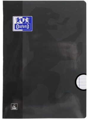 Schrift oxford school a4 lijn 72pag 80gr zwart