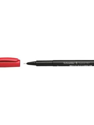 Fineliner schneider 967 0.4mm rood | 10 stuks