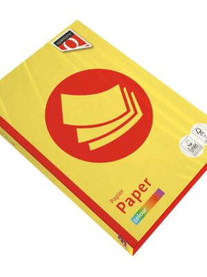 Kopieerpapier quantore colour a4 80gr zwavelgeel | 5 stuks