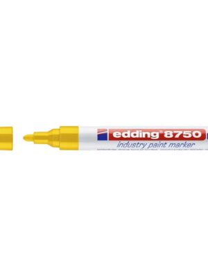 Paintmarker edding 8750 industrie 2-4mm geel