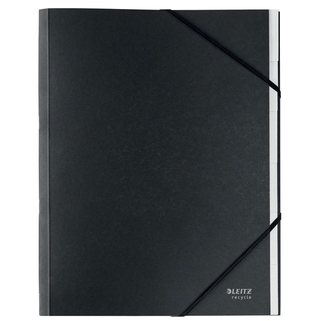 Sorteermap leitz recycle 6-tabs zwart | 6 stuks 1 Sorteermap leitz recycle 6-tabs zwart | 6 stuks