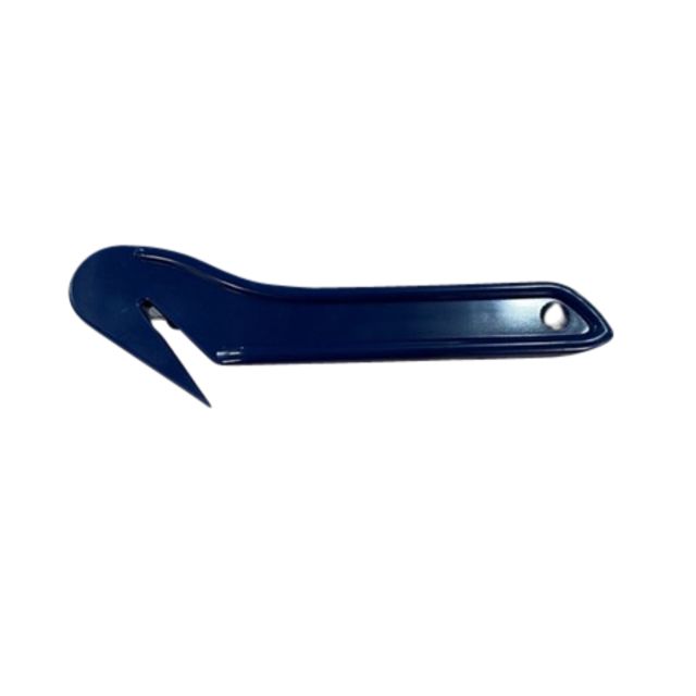 Veiligheidsmes iezzy blauw 1 Veiligheidsmes iezzy blauw