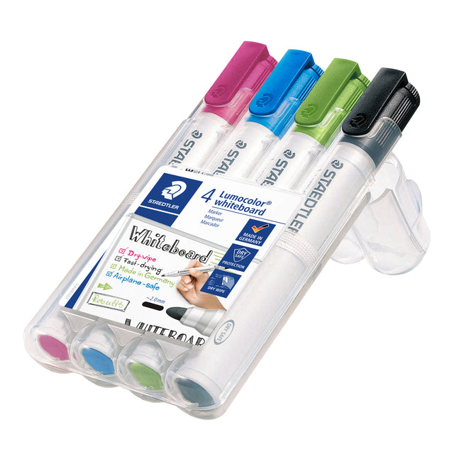 Whiteboardmarker staedtler lumo 351 4st fun 1 Whiteboardmarker staedtler lumo 351 4st fun