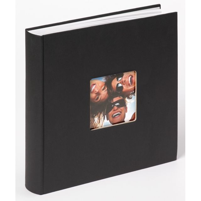 Fotoalbum walther design fun 30x30cm 50vel zwart 1 Fotoalbum walther design fun 30x30cm 50vel zwart