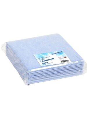 Werkdoek cleaninq viscose 38x40 cm bl 125gr 10st