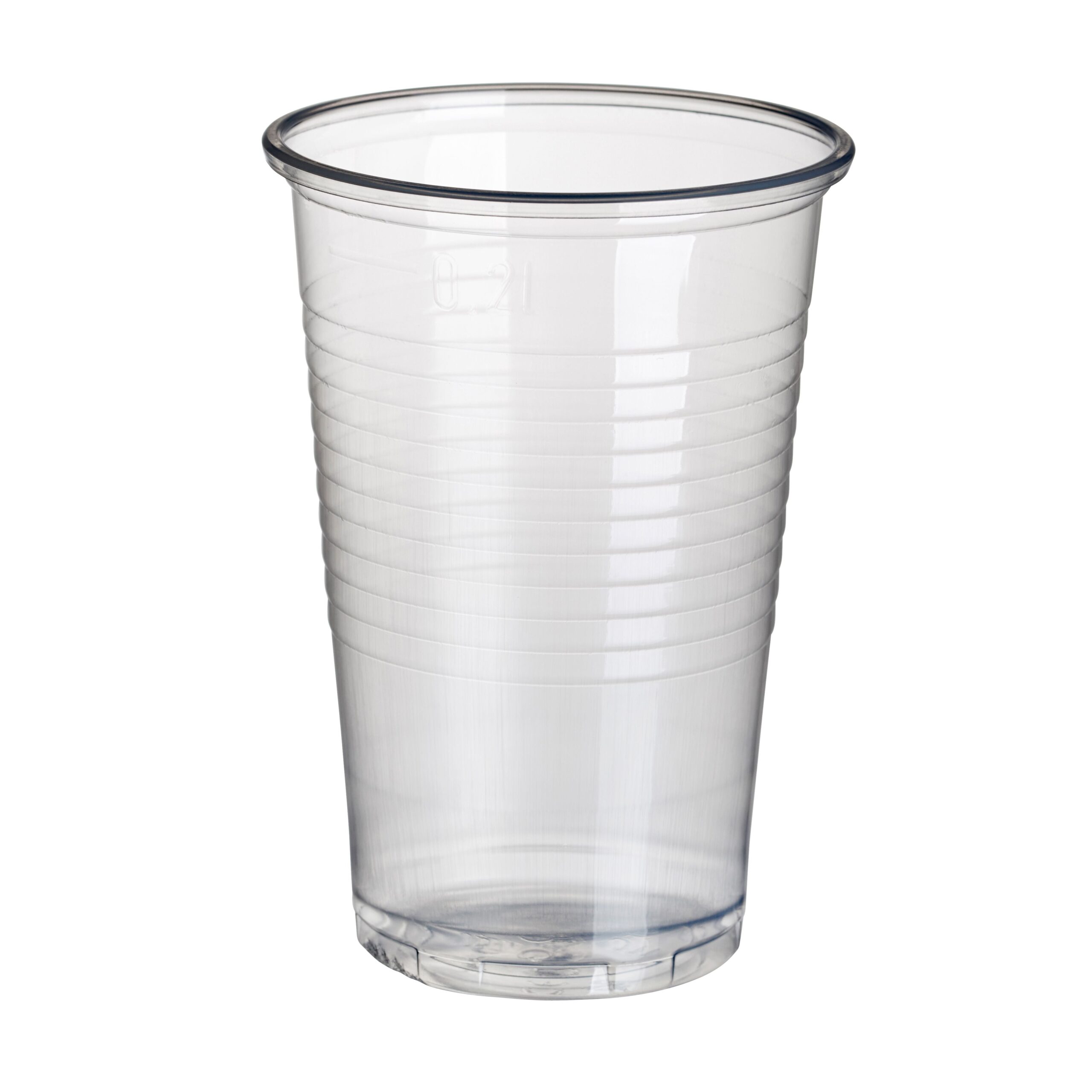 Beker papstar 200ml d 70.3mm pp transparant 1 Beker papstar 200ml d 70.3mm pp transparant