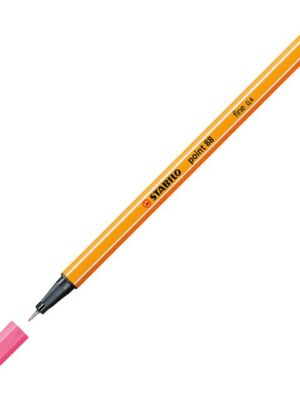 Fineliner stabilo point 88/29 f roze | 10 stuks