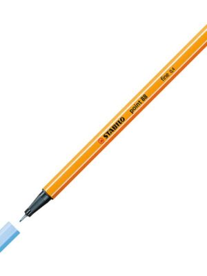 STABILO point 88, premium fineliner 0.4 mm, ijsblauw, per stuk
