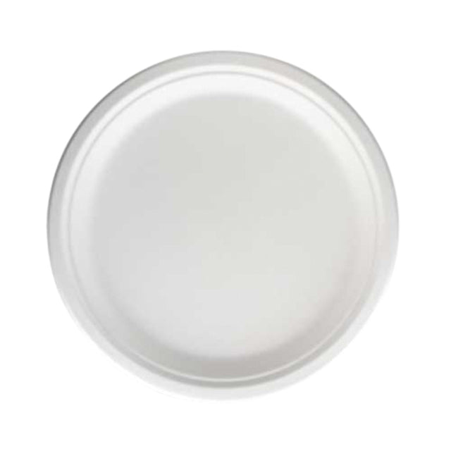 Bord iezzy ø260mm suikerriet wit 50st wit 1 Bord iezzy ø260mm suikerriet wit 50st wit
