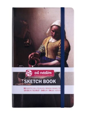Schetsboek tac 130x210mm melkmeisje