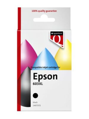 Inktcartridge quantore epson 603xl zwart