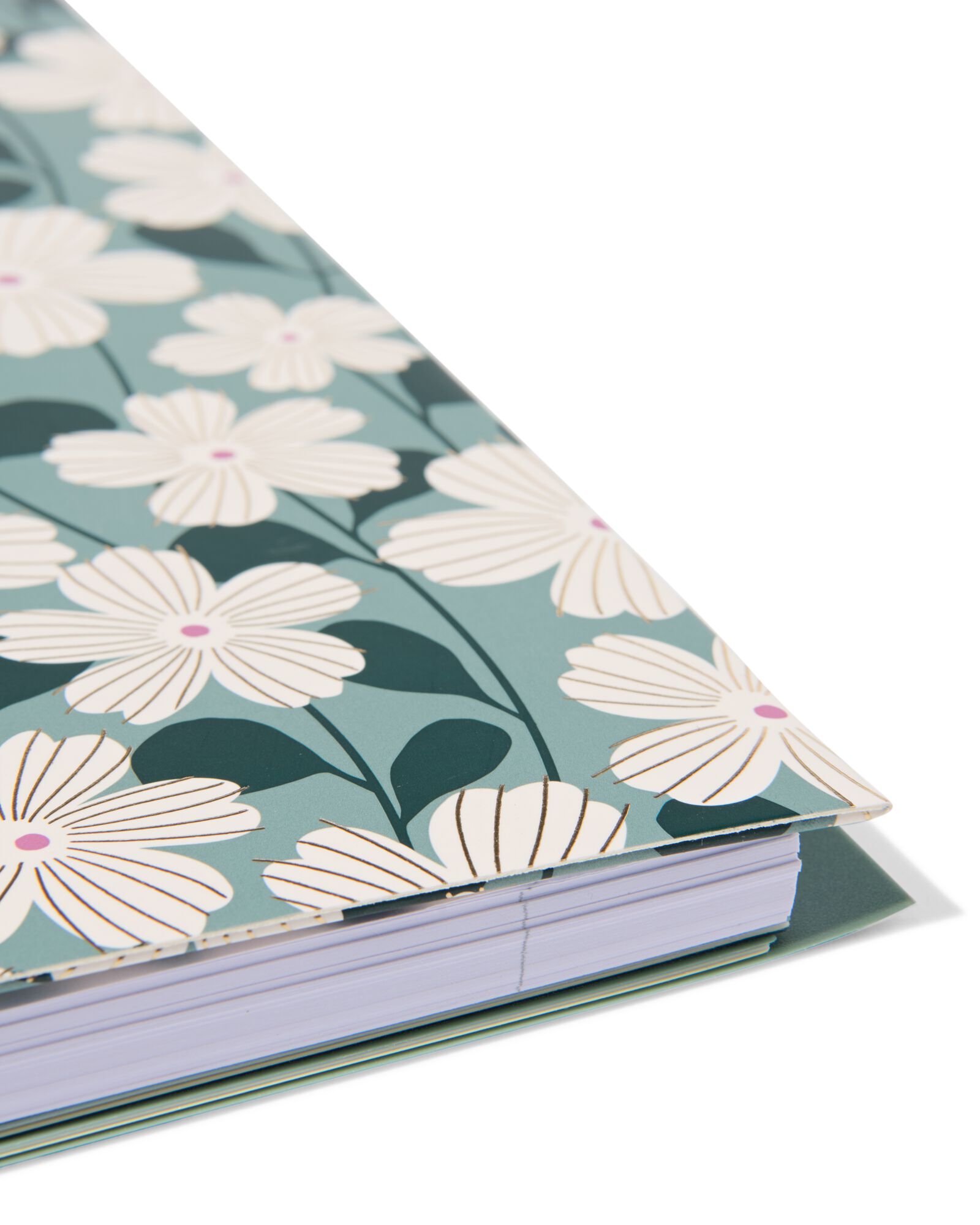 HEMA HEMA Collegeblok A4 Gelinieerd Bloemen (multi) 1 HEMA HEMA Collegeblok A4 Gelinieerd Bloemen (multi)