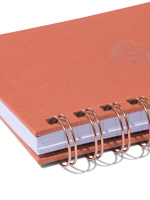 HEMA HEMA Notitieboek A6 Gelinieerd Croissant (oranje)