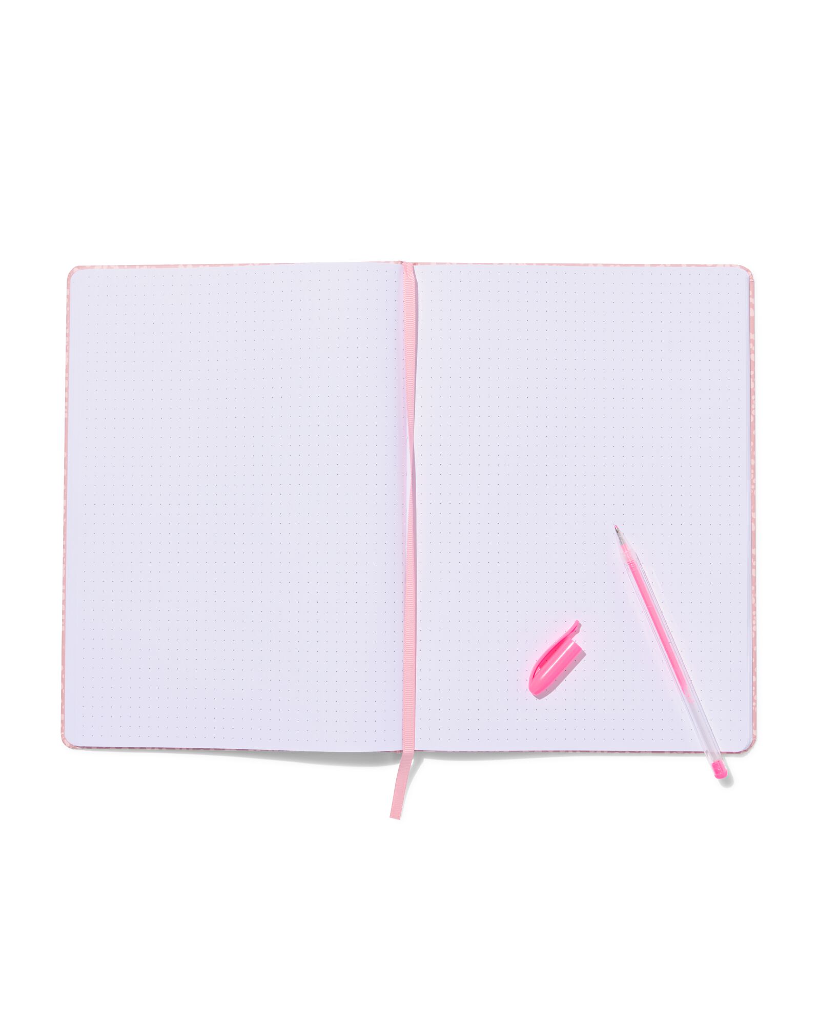 HEMA HEMA Notitieboek B5 Gestipt Roze (roze) 1 HEMA HEMA Notitieboek B5 Gestipt Roze (roze)
