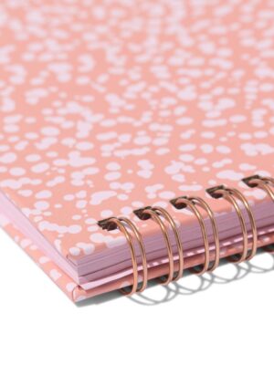 HEMA HEMA Weekplanner 27x12.8x1.2cm Roze (roze)