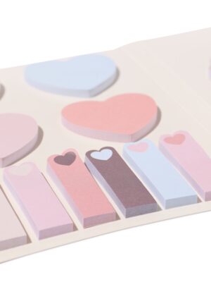 HEMA HEMA Sticky Notes Boekje 12x1x14.5cm Croissant (gebroken wit)
