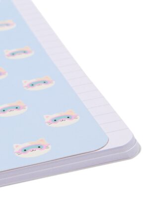 HEMA HEMA Schriften A6 Gelinieerd Katten - 3 Stuks
