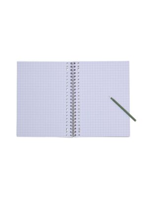 HEMA HEMA Collegebloks Zwart A4 Geruit 10mm - 3 Stuks (zwart)