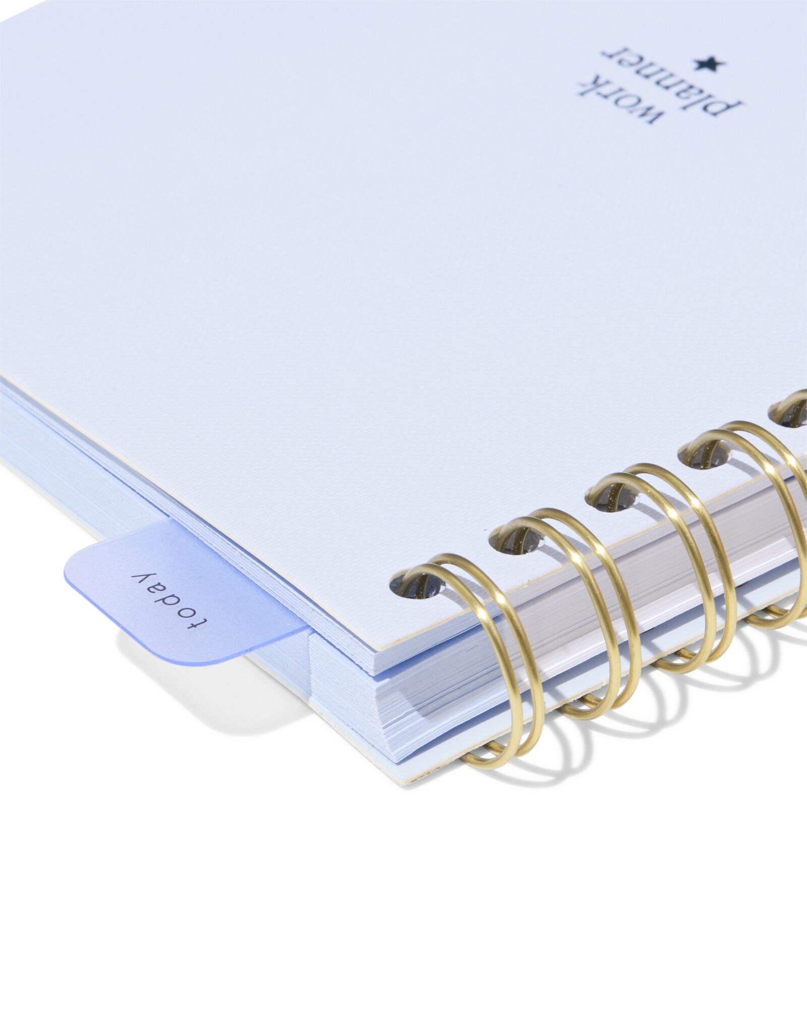 HEMA HEMA Werkplanner 21x14.8cm Lichtblauw 1 HEMA HEMA Werkplanner 21x14.8cm Lichtblauw