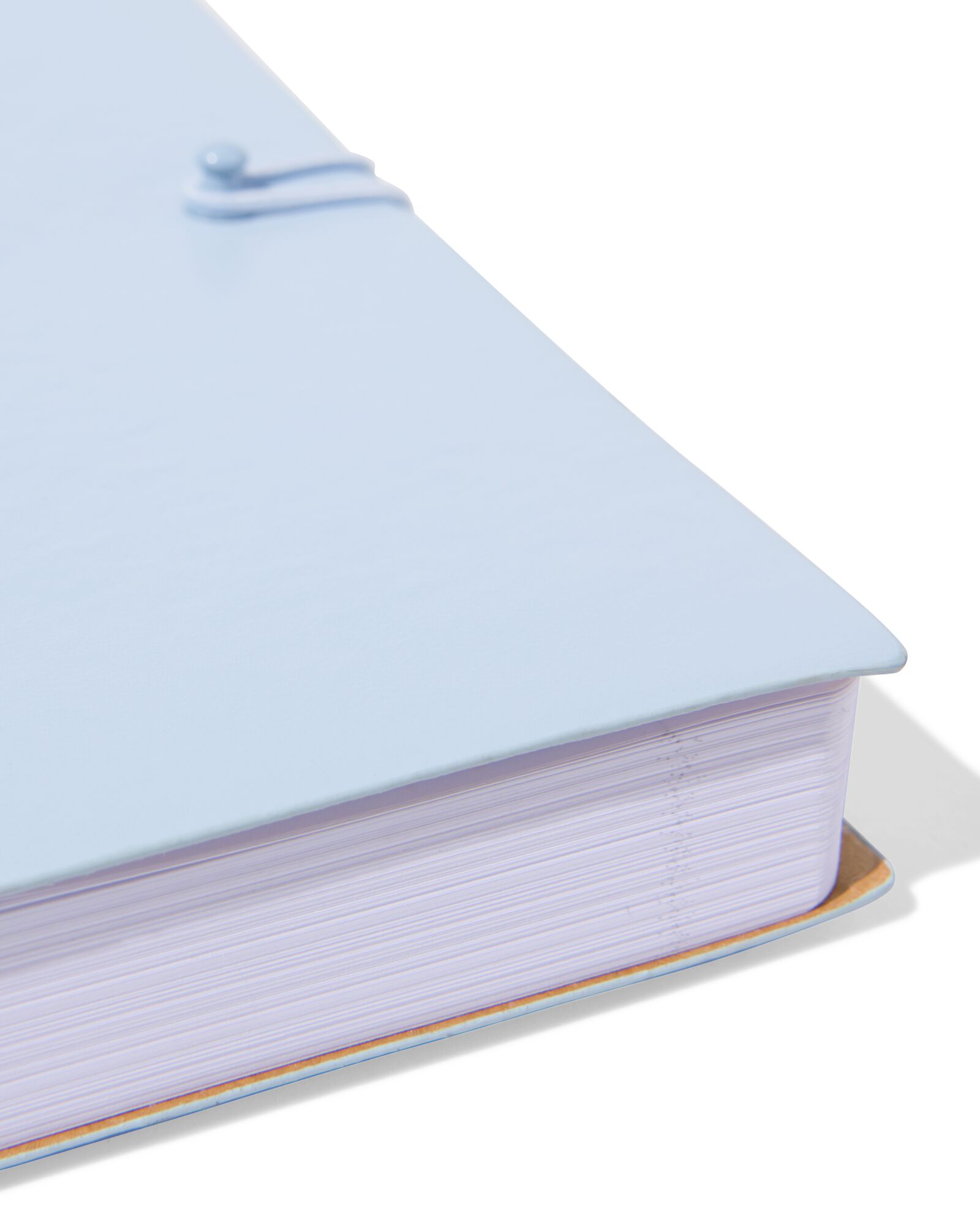 HEMA HEMA Notitieboek A5 PU Gelinieerd Blauw 1 HEMA HEMA Notitieboek A5 PU Gelinieerd Blauw